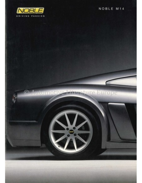 2005 NOBLE M14 BROCHURE ENGELS