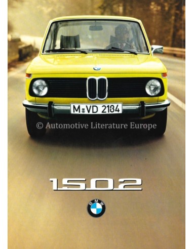 1976 BMW 1502 PROSPEKT NIEDERLÄNDISCH