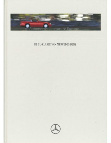 1996 MERCEDES BENZ SL HARDBACK BROCHURE DUTCH