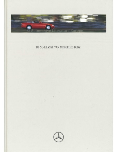 1996 MERCEDES BENZ SL HARDBACK BROCHURE DUTCH