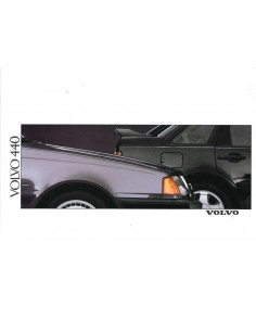 1989 VOLVO 440 BROCHURE DUTCH