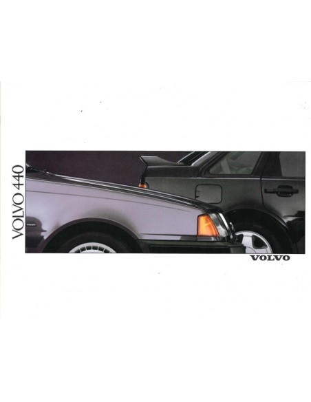 1989 VOLVO 440 BROCHURE DUTCH