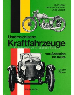 ÖSTERREICHISCHE KRAFTFAHRZEUGE VON ANBEGINN BIS HEUTE - SEPER, KRACKOWIZER & BRUSATTI - BOOK