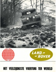 1966 LAND ROVER SERIES IIA BROCHURE DUTCH