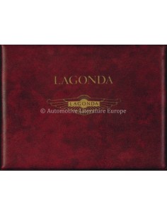 1985 ASTON MARTIN LAGONDA INSTRUCTIEBOEKJE ENGELS