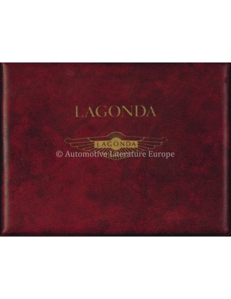 1985 ASTON MARTIN LAGONDA BETRIEBSANLEITUNG ENGLISCH