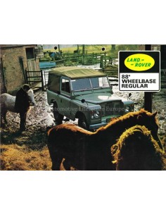 1969 LAND ROVER SERIES III BROCHURE ENGELS