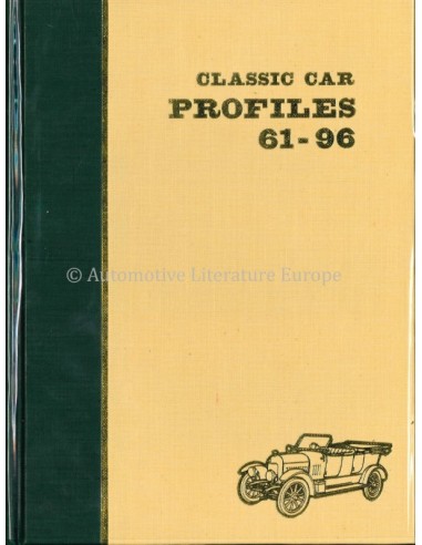 CLASSIC CAR PROFILES 61-96 - ANTHONY HARDING - BOOK