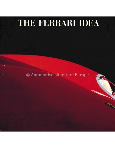 THE FERRARI IDEA - GIANNI ROGLIATTI - BUCH