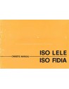 1969 ISO LELE / FIDIA BETRIEBSANLEITUNG ENGLISCH