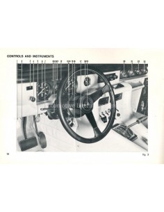 1969 ISO LELE / FIDIA BETRIEBSANLEITUNG ENGLISCH 2