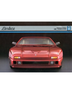 1992 DE TOMASO PANTERA BROCHURE