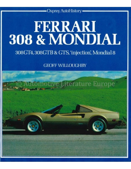 FERRARI 308 & MONDIAL - GEOFF WILLOUGHBY - BUCH