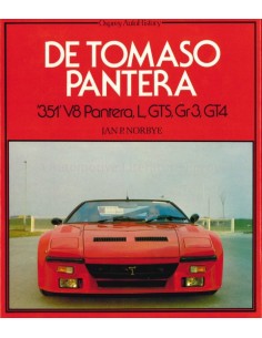 DE TOMASO PANTERA - JAN P. NORBYE - BOOK