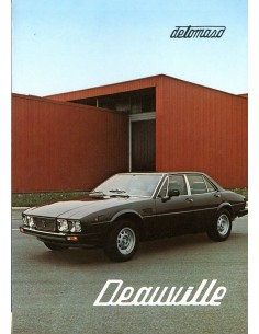 1976 DE TOMASO DEAUVILLE BROCHURE