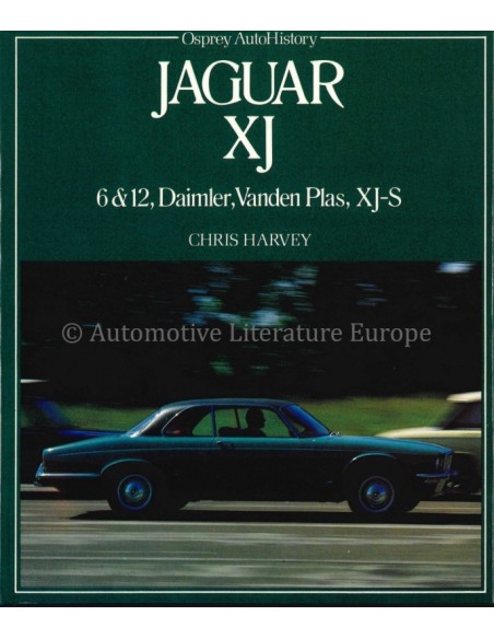 JAGUAR XJ - CHRIS HARVEY - BOOK