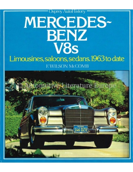 MERCEDES BENZ V8S - F. WILSON MCCOMB - BOOK