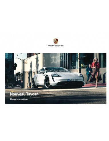 2020 PORSCHE TAYCAN PROSPEKT FRANZÖSISCH