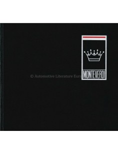 MONTEVERDI - WERDEGANG EINER SCHWEIZER AUTOMARKE - ROGER GLOOR & CARL L. WAGNER - BOEK