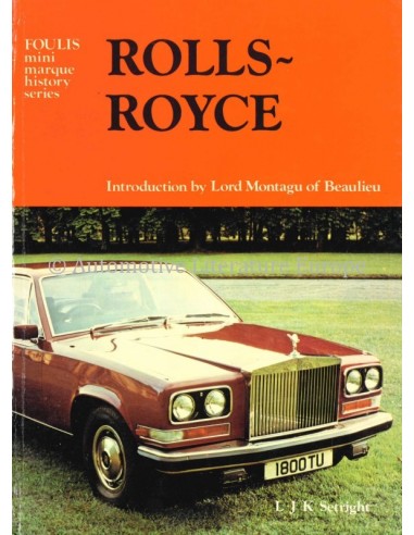 ROLLS ROYCE - LJK SETRIGHT - BOOK