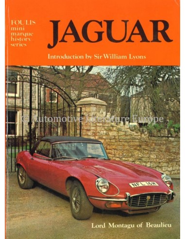 JAGUAR - LORD MONTAGU OF BEAULIEU - BUCH