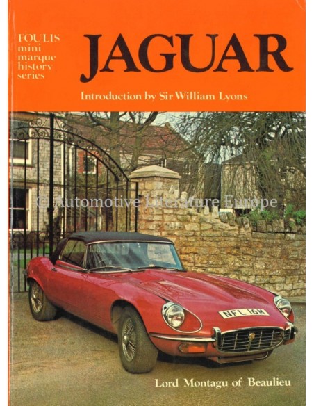 JAGUAR - LORD MONTAGU OF BEAULIEU - BUCH