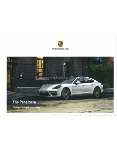 2018 PORSCHE PANAMERA HARDCOVER BROCHURE ENGELS