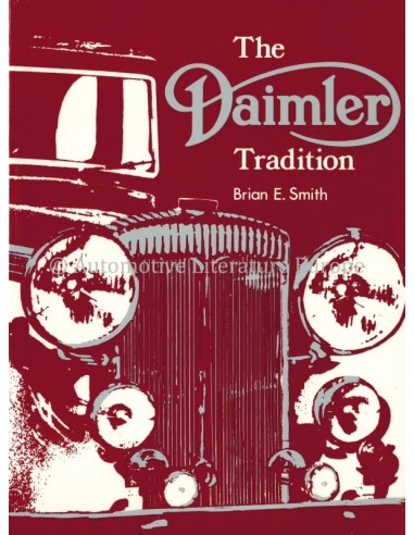 THE DAIMLER TRADITION - BRIAN E. SMITH - BOOK