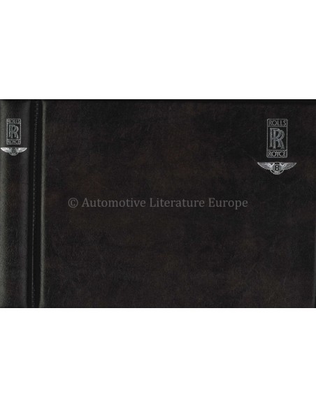 1980-1989 ROLLS ROYCE SILVER SPUR / BENTLEY MULSANNE BOORDMAP