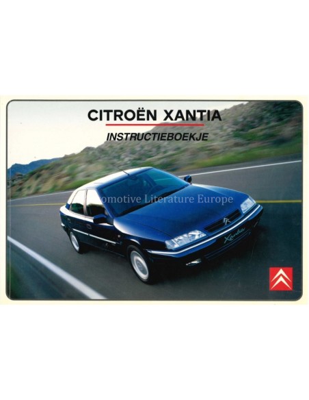 2001 CITROËN XANTIA BETRIEBSANLEITUNG NIEDERLÄNDISCH