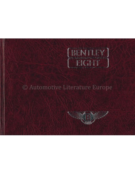 1986 BENTLEY TURBO R BETRIEBSANLEITUNG ENGLISCH