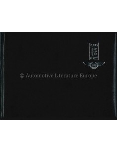 1989 ROLLS ROYCE CORNICHE III / BENTLEY CONTINENTAL OWNERS MANUAL ENGLISH