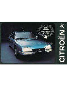 1975 CITROËN PROGRAMMA BROCHURE NEDERLANDS