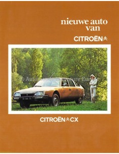 1975 CITROËN CX BROCHURE NEDERLANDS