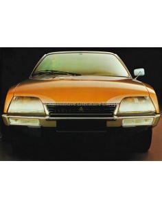 1974 CITROËN CX BROCHURE NEDERLANDS