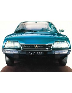 1974 CITROËN CX PROSPEKT NIEDERLÄNDISCH