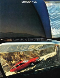1979 CITROËN CX PROGRAMM PROSPEKT NIEDERLÄNDISCH
