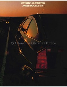 1979 CITROËN CX PRESTIGE BROCHURE FRENCH