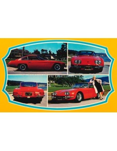 1967 LAMBORGHINI 400 GT POSTCARD