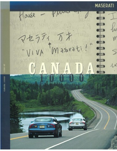 MASERATI CANADA 10000 / 3200 GT - BOOK