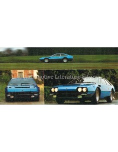 1974 LAMBORGHINI JARAMA S BROCHURE