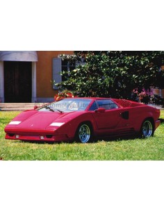 1989 LAMBORGHINI COUNTACH 25TH ANNIVERSARY DATENBLATT