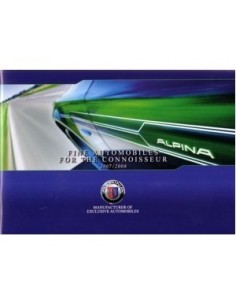 2007 2008 BMW ALPINA PROGRAMMA BROCHURE ENGELS