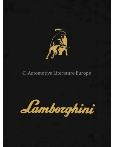 1986 LAMBORGHINI LM-002 / LM-004 PRESSEMAPPE ENGLISCH
