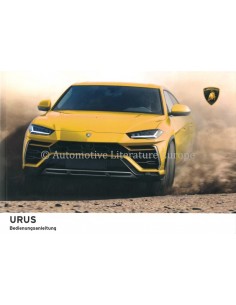 2018 LAMBORGHINI URUS INSTRUCTIEBOEKJE DUITS