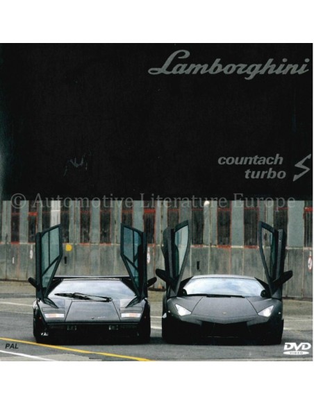 2009 LAMBORGHINI COUNTACH TURBO S BROCHURE