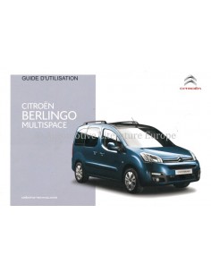 2015 CITROEN BERLINGO MULTISPACE INSTRUCTIEBOEKJE FRANS