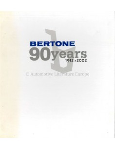 BERTONE: 90 YEARS 1912-2002 - LUCIANO GREGGIO - BOOK
