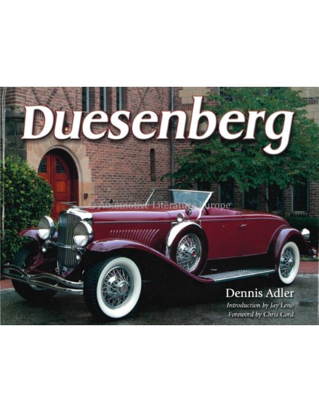DUESENBERG - DENNIS ADLER - BOOK