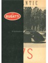 1937 BUGATTI ATLANTIC / STELVIO 57S BROCHURE FRENCH